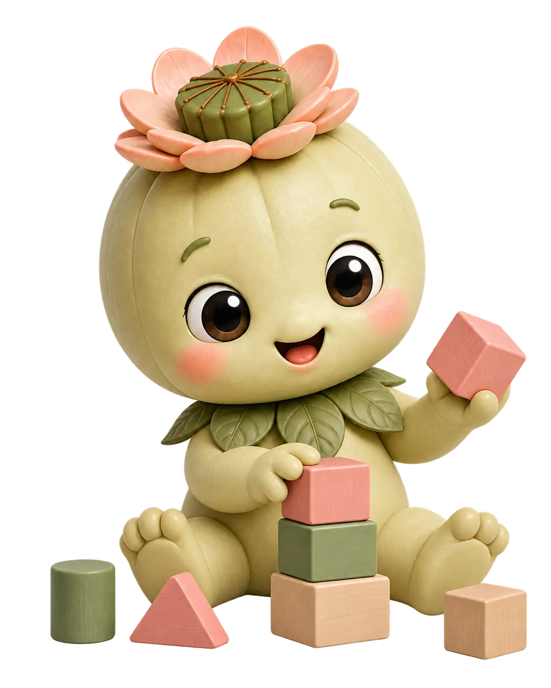 Maskot Makovičky s knižkou
